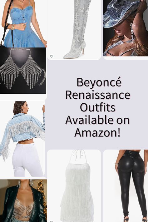 What To Wear To Beyonce Concert 2023, Beyonce Inspired Outfits Concert, Rennaisance Outfits Beyonce Concert, Iconic Beyonce Outfits, Beyonce Inspired Outfits, Beyonce Concert Outfit Ideas, Beyoncé Concert, Beyonce Concert Outfit, Beyonce Concert