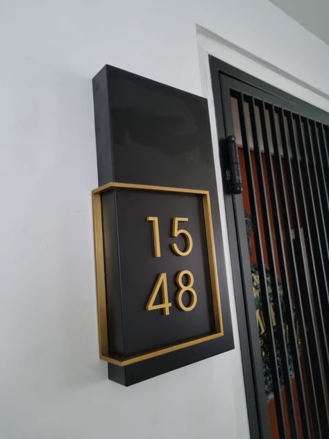 Hotel Door Number, Office Foyer, Number Signs, Hotel Door, Door Number, Door Numbers, Number Design, News Studio, Gate Design