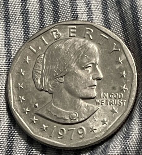 ad eBay - Find many great new & used options and get the best deals for 1979 Susan B Anthony Liberty [Rare FG - Frank Gasparro] ONE DOLLAR U.S. Coin at the best online prices at eBay! Free shipping for many products! Silver Dollar Coin Value, Dollar Coin Value, Rare Gold Coins, Rare Coin Values, Old Pennies Worth Money, Sell Old Coins, Coin Organizer, Old Coins Value, Valuable Pennies