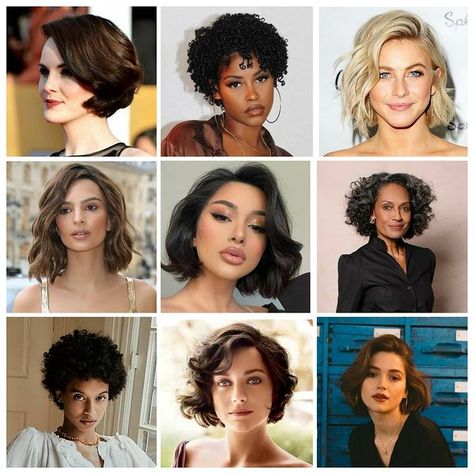 Romantic Haircut, Types Of Curly Hair, Naturally Straight Hair, Short Wavy Haircuts, Theatrical Romantic, Wavy Hairstyles Medium, Wavy Haircuts, Short Wavy, Let's Talk About