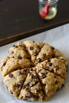 Oatmeal Peanut Butter Chocolate Chip, Chocolate Chip Scones, Oatmeal Peanut Butter, Peanut Butter Chocolate Chip, Peanut Butter Chocolate, Scone Recipe, Chocolate Chip Oatmeal, Breakfast Treats, How Sweet Eats