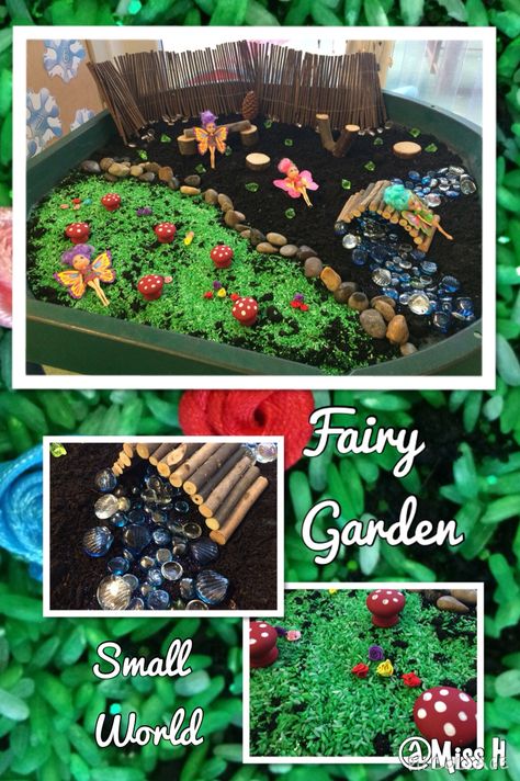 Fantasy Eyfs Activities, Fairy Garden Preschool, Fairies Eyfs, Fairy Garden Eyfs, Garden Eyfs, Fairy Activities, Yard Sale Organization, Woodland Activities, Spring Bugs