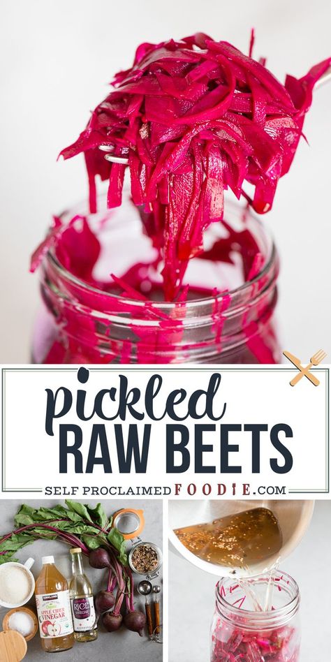 Pickling Beetroot, Delish Vegetables, Beet Pickles, Pickling Veggies, Fermented Beets, Pickled Beet Salad, Pickled Beetroot, Pickled Recipes, Healthiest Vegetables