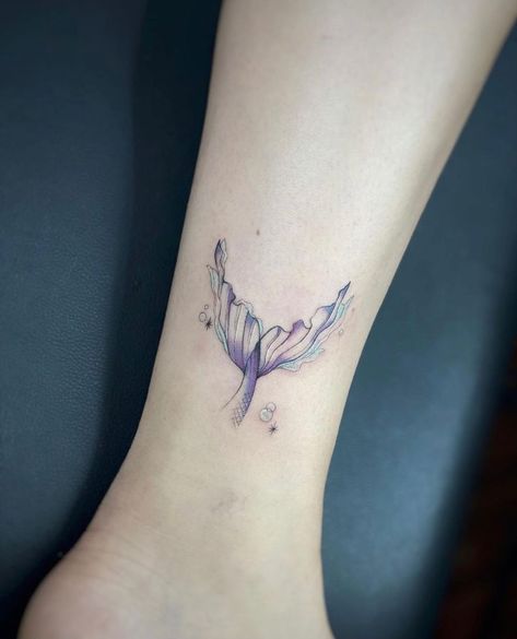 Wave And Mermaid Tattoo, Mermaid Wrist Tattoos For Women, Mermaid Best Friend Tattoos, Dainty Mermaid Tail Tattoo, Mermaid Ankle Tattoos For Women, Minimalist Mermaid Tattoo Simple, Mermaid Symbol Tattoo, Subtle Mermaid Tattoo, Mermaid Tail Tattoo Designs