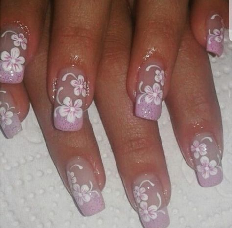 How To Paint Flowers On Nails, Gyaru Nails Short, Coconut Girl Nails, 2000 Nails, Gyaru Nails, Paznokcie Hello Kitty, Summery Nails, Pretty Gel Nails, Really Cute Nails