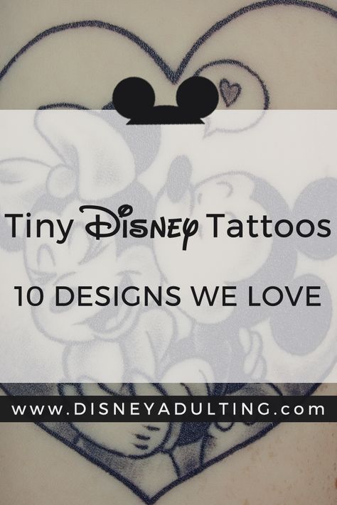 Tiny Disney Tattoo, Matching Disney Tattoos, Disney Tattoos Quotes, Cute Disney Tattoos, Disney Inspired Tattoos, Mickey Tattoo, Mickey Mouse Tattoo, Disney Sleeve, Mouse Tattoos