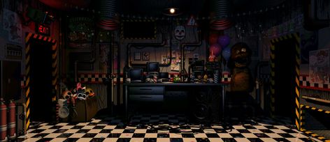 Fnaf ucn ofice oficial Fnaf Twitter Header, Fnaf Laptop Wallpaper, Fnaf Wallpaper Laptop, Fnaf Header, Fnaf Banner, Fnaf Widgets, Fnaf Backgrounds, Fnaf Room, Gacha Backgrounds Outside