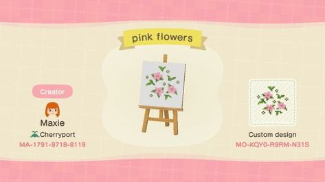 Acnh Colorful, Acnh Flowers, Acnh Path, Ac Codes, Acnh Paths, Acnh Patterns, Motif Acnl, Ac New Leaf, Animal Crossing Guide