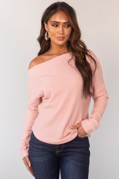 S M L Sleeve: 25" 25" 25" Bust: 36" 39" 42" Length: 22.5" 23.5" 24.5" Stretchy thermal knit Boat neckline Elongated cuffs Unlined Imported Self: 60% Polyester, 35% Cotton, 5% Spandex Note: Cold hand wash, do not bleach, lay flat to dry Model is wearing a size SmallModel’s Profile: Size 1, Height 5'3", Bust 32", Waist 2 Cute Tops For Women, Lime Lush Boutique, Lime Lush, Cute Boutiques, Boutique Tops, Long Sleeve Knit Tops, Boat Neckline, Tops For Women, Cute Tops