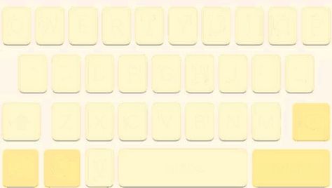 🎨 Yellow Y2k, Phone Ideas, Gacha Life, Computer Keyboard, Keyboard, Wallpapers, Iphone, Yellow, Electronic Products