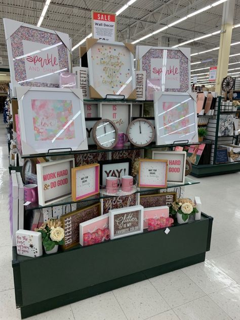 Hobby Lobby table display Hobby Lobby Table Display, Lobby Table, Hobby Lobby Displays, Is It Love?, Table Display, Hobby Lobby, Forever Home, Girls Bedroom, Lobby