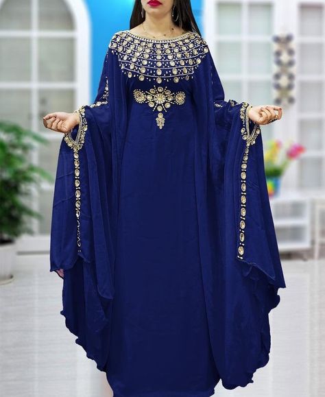 Excited to share the latest addition to my #etsy shop: African Dark blue and gold kaftan dress for women moroccan caftan Farasha Maxi takchita dress https://etsy.me/3rNY0wz #kaftan #dubaikaftan #caftansforwomen #abayadubai #kaftandress #takchita #kaftansforwomen #darkb Farasha Abaya, Designer Kaftan, Kids Kaftan, Moroccan Kaftan Dress, Arabic Dress, Moroccan Kaftan, Long Gown Dress, Moroccan Caftan, Abaya Dress