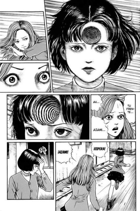 Ito Junji, Japanese Horror, Japon Illustration, Junji Ito, Scary Art, Manga Panels, Creepy Art, Maquillage Halloween, Manga Pages