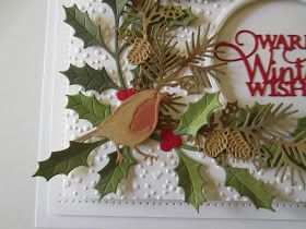 PartiCraft (Participate In Craft): Christmas Robin Card Christmas Paper Craft, Christmas Robin, Card Greetings, Sue Wilson, Christmas Card Inspiration, Craft Christmas, Christmas Paper Crafts, Christmas Card Crafts, Christmas Bird