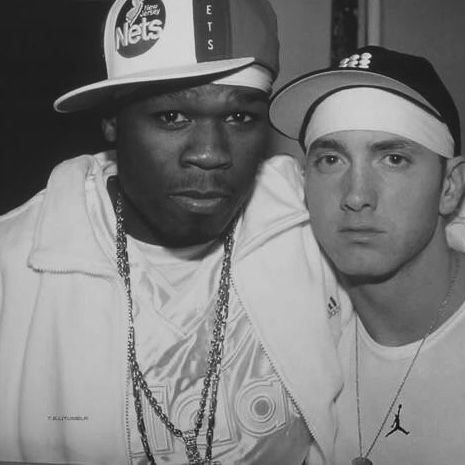 Eminem & 50 Cent🔥 Marshal Mathers, 50 Cent And Eminem, 90s Rappers Aesthetic, New Eminem, Cultura Hip Hop, The Eminem Show, 90s Rappers, Hip Hop Classics, Eminem Rap