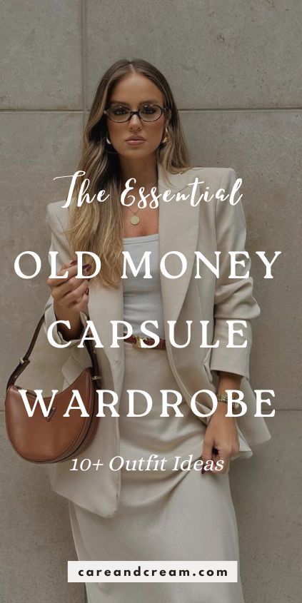 Looking to create an old money capsule wardrobe? Our essentials guide has you covered! Learn how to look old money and achieve the timeless old money aesthetic. This guide also includes old money outfit ideas. Plus: quiet luxury capsule wardrobe, old money wardrobe essentials women, old money aesthetic women, old money aesthetic outfits, timeless capsule wardrobe, old money closet essentials. (📷 thacianamesquita IG) Summer Quiet Luxury Outfits, Old Money Capsule Wardrobe, Look Old Money, Old Money Outfit Ideas, Outfits Timeless, Barcelona Trip, Simple Blouses, Smart Outfits, Wardrobe Challenge