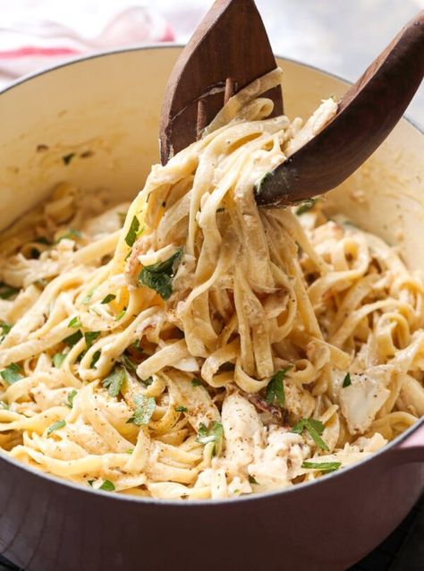 Crab Alfredo Recipe, Crab Alfredo, Crab Spaghetti, Crab Linguine, Seafood Alfredo, Crab Pasta, Sea Foods, Lime Cookies, Crab Meat Recipes