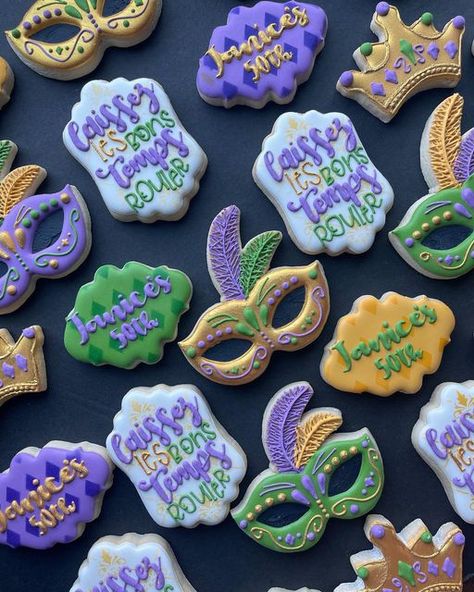 Mardi Gras 21st Birthday Party, Madi Gras Party Ideas Food, Mardi Gras Party Food For A Crowd, Mardi Gras Birthday Party Ideas, Mardis Gras Party, Mardi Gras Photo Backdrop, Mardi Gras Cookies Decorated, Mardi Gras Food Ideas, Mardi Gras Treats