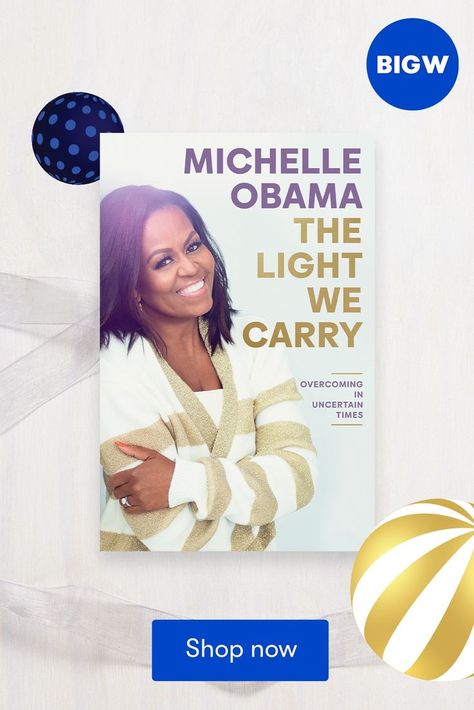 This season, give the gift of a great book or gorgeous Christmas decorations and help them make a little magic. Visit BIG W today. The Light We Carry, Magic System, First Ladies, Answer To Life, Deep Truths, Gorgeous Christmas, Christmas 2022, Random House, Michelle Obama