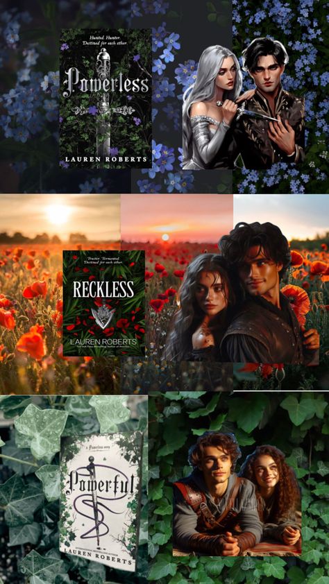 Powerless - Lauren Roberts.                      Reckless - Lauren Roberts.                      Powerful - Lauren Roberts Lauren Roberts Books, Lauren Roberts Powerless, Fearless Lauren Roberts Cover, Hitched Lauren Biel, Books Like Powerless By Lauren Roberts, Kai Powerless Fanart, Powerful By Lauren Roberts, Powerless By Lauren Roberts, Little Stranger Leigh Rivers