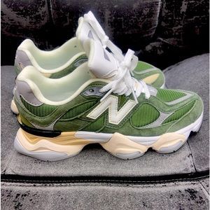 New Balance | Shoes | New Balance 960 Nori Green Cream | Poshmark Shoe Reseller, Clothing Brand Photoshoot, Inside Building, New Balance 9060, Shoe Chart, Casual Shoes Men, Brand Photoshoot, Shoes Trendy, Cream Shoes