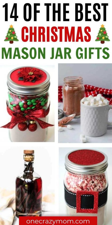 Gifts In Mason Jars Christmas, Christmas Mason Jar Gifts, Gift In A Jar Ideas, Food Gifts In A Jar, Mason Jar Gifts Recipes, Christmas Jar Gifts, Jar Christmas Gifts, Mixes In A Jar, Gifts In Jars