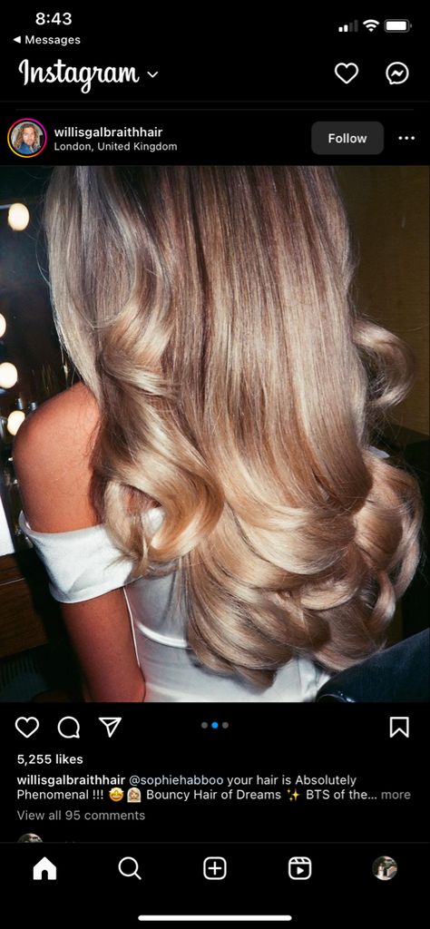 Bridal Hairstyles Reception, Bridesmaid Blowout Hair, Bride Hairstyles Blowout, Side Part Hair Down Wedding, Wedding Hair Blowout Curls, Hollywood Curls Blonde Hair, Bride Hair Blowout, Bridesmaid Down Hairstyles Curls, Wedding Hair Down Blowout