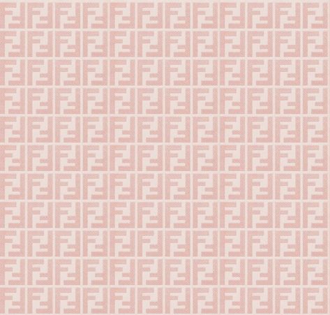 Pink Fendi Wallpaper, Fendi Logo Wallpaper, Fendi Background, Fendi Wallpapers, Defa Lucy, Fendi Aesthetic, Fendi Pattern, Hair Colors And Styles, Brand Wallpaper