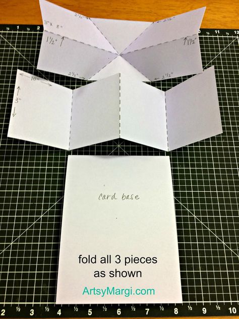 Pop Out Cards, Diy Pop Up Cards, Twist Pop, Pop Up Card Templates, Fancy Fold Card Tutorials, Card Making Templates, Paper Pop, Pop Up Box Cards, Fun Folds