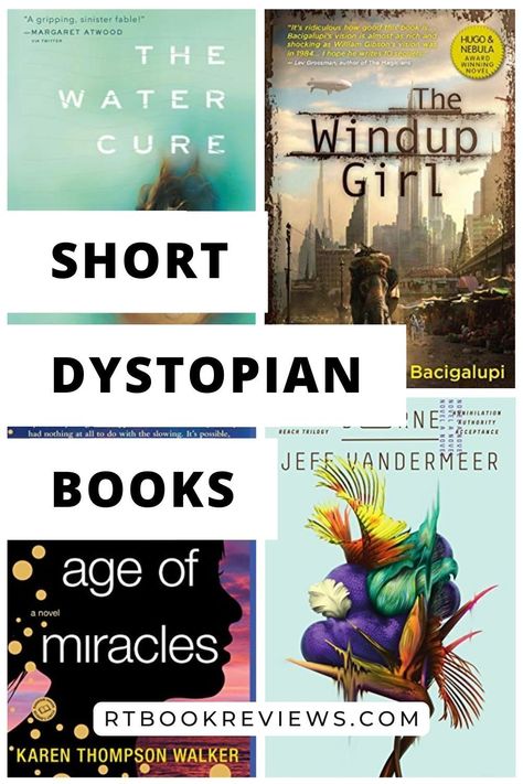 Many readers seek out the world of dystopian fiction when they crave an escape from reality. You can find the best short books to read right here! Tap for stories that feature dark and often bleak futures that leave readers on edge. #dystopiannovels #bestdystopianbookstoread #bookrecommendations Short Books To Read, Best Dystopian Books, An Escape From Reality, Dystopian Romance, Dystopian Literature, Books Notes, Dystopian Fiction, Escape From Reality, Dystopian Books