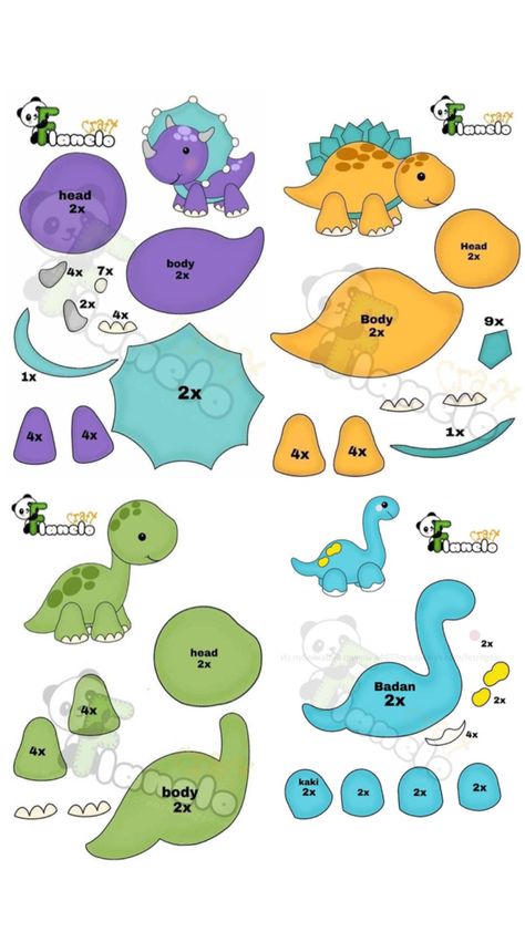 Diy Styrofoam Crafts, Styrofoam Crafts, Quiet Book Templates, Felt Toys Patterns, Animal Templates, Soft Toy Patterns, Sensory Book, Felt Embroidery, Felt Pattern