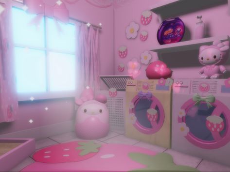 #roblox #cutecore #cat #blood Game name : 🍓🦴🍥 Strawberry Cutecore Room 🍥🦴🍓 User name : Oyasumi_03 Royale High Cutecore, Cutecore Bloxburg, Roblox Adopt Me Room Ideas, Cutecore Cat, Roblox Cutecore, Roblox Builds, Rh Dorm, Cutecore Room, Blocksburg Room Ideas￼