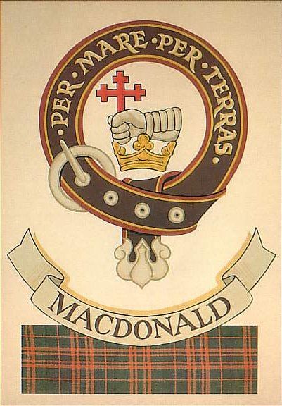 Clan MacDonald Crest St Margaret Of Scotland, Clan Macdonald, Macdonald Tartan, Crest Tattoo, Glencoe Scotland, Ancient Ireland, Scottish Ancestry, Family Tree Project, Great Scot