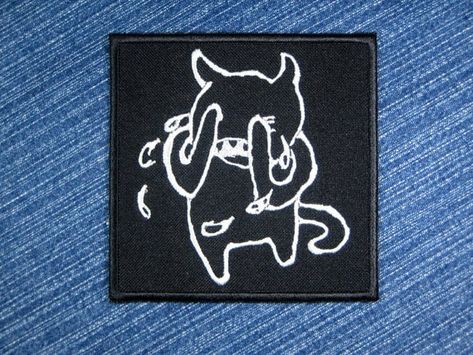 Radiohead (Crying Minotaur symbol) embroidered patch . High quality patches for fans Viking metal, Radiohead Symbol, Radiohead Patch, Radiohead Minotaur, Radiohead Shirt, Viking Metal, Gothic Metal, Ambient Music, Art Things, Clothing Patches