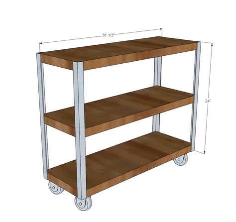 Diy Cart With Wheels, Wooden Cart On Wheels, Diy Cart, Industrial Cart, Island Cart, Furniture Dolly, Kitchen Island Cart, Furniture Dimensions, Furniture Stores