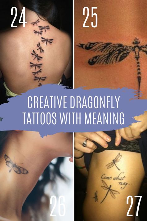 Artistic Dragonfly Tattoo Ideas & Meaning - Tattoo Glee Dragonfly On Sunflower Tattoo, Sunflowers And Dragonflies Tattoo, Black And White Dragonfly Tattoo, Dragonfly Foot Tattoo, Tattoo Hacks, Riley Tattoo, Tattoos Dragonfly, Tattoo Ideas Meaning, Tattoos Best Friend