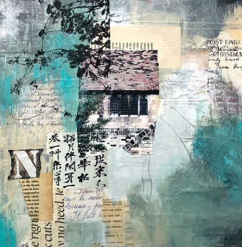 Lorraine Brown (@lorrainejbrown) • Instagram photos and videos Cambridge Uk, Gelli Arts, Gelli Printing, New Painting, Collage Art Mixed Media, Open Studio, Collage Artists, Mixed Media Artwork, Plant Art