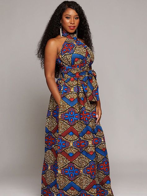 African Print Tops, Fashion Stand, Ankara Print, African Print Dress, African Print Dresses, Maxi Robes, Summer Maxi, Women Maxi, African Attire