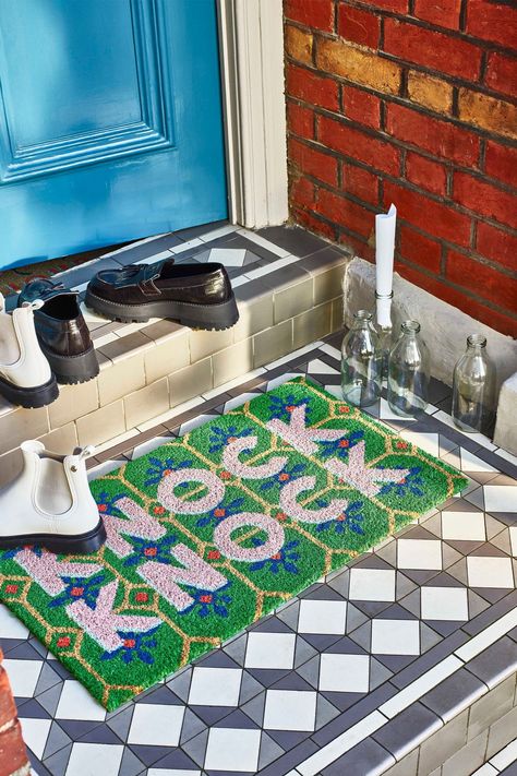 Lilac Door Mat, Top Bedroom Ideas, Apt Ideas, Front Door Mats, Up House, Oliver Bonas, House Goals, Simply Be, Front Garden