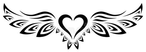 Heart And Wings Tattoo, Tattoo Angels, Heart With Wings Tattoo, Heart Wings, Quote Tattoos, Tattoo Heart, Anklet Tattoos, Heart Tattoos, Angel Wings Tattoo