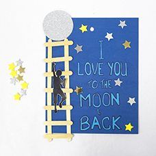 Space Theme Activities, Crafts To Gift, Craft For School, Decor Theme Ideas, Fingerprint Crafts, Wooden Craft Sticks, Fathers Day Art, Pregnancy Gender Reveal, Glue Craft