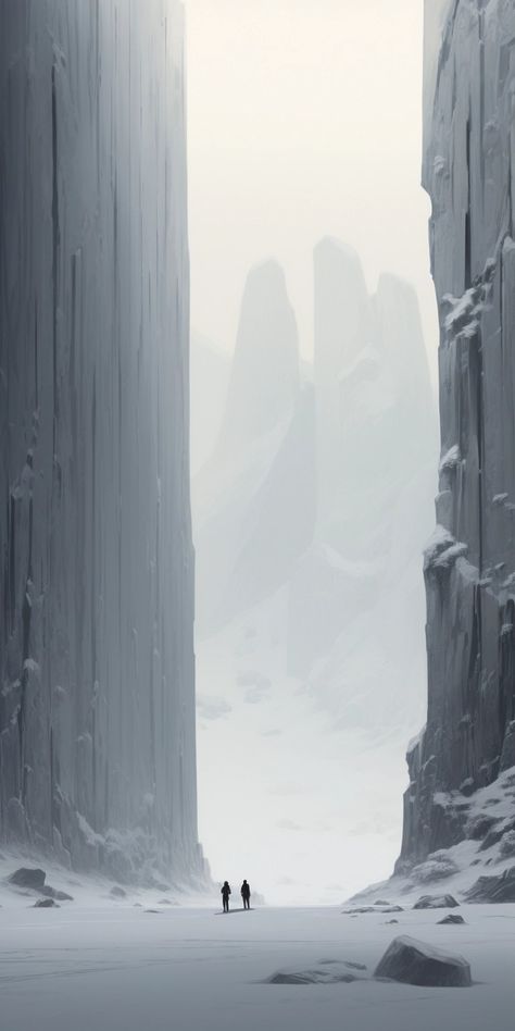 Ice Desert Landscape, Ice Wasteland, Ice Temple, Worldbuilding Inspiration, Fantasy Place, Seed Art, Dark Mountains, Temple Ruins, Ancient Temple