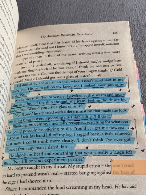 the american roommate experiment - elena armas | book annotations The American Roommate Experiment Spicy Scenes, Spicy Book Annotations, Roommate Experiment, The American Roommate Experiment, American Roommate Experiment, Book Annotations, Book Annotation, His Hands, Book Quotes