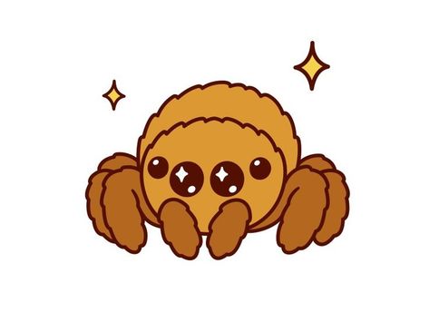 Kawaii Spider, Spider Cartoon, Loading Animation, Pumpkin Kitty, Futuristic Samurai, Animated Spider, Spider Illustration, Spider Drawing, Spider Art