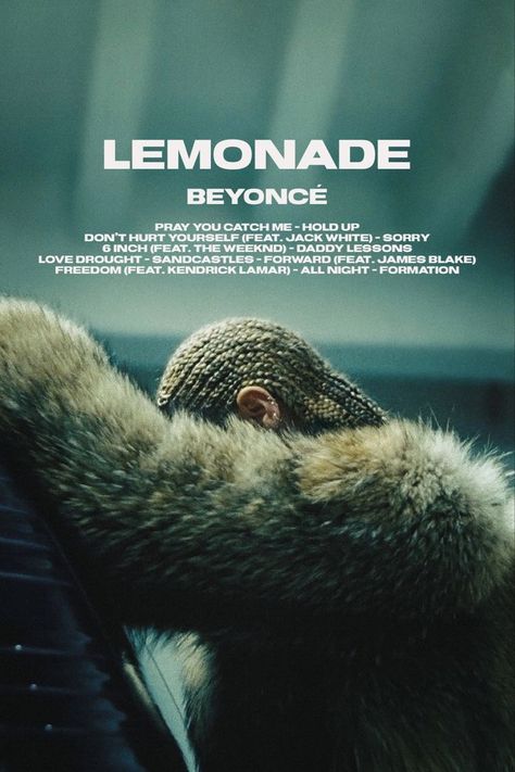 Beyonce Lemonade Album Cover, Beyoncé Poster, Beyonce Poster, Uni Posters, Artists Posters, Rihanna Poster, 2000s Posters, Beyonce Album, Beyonce Lemonade