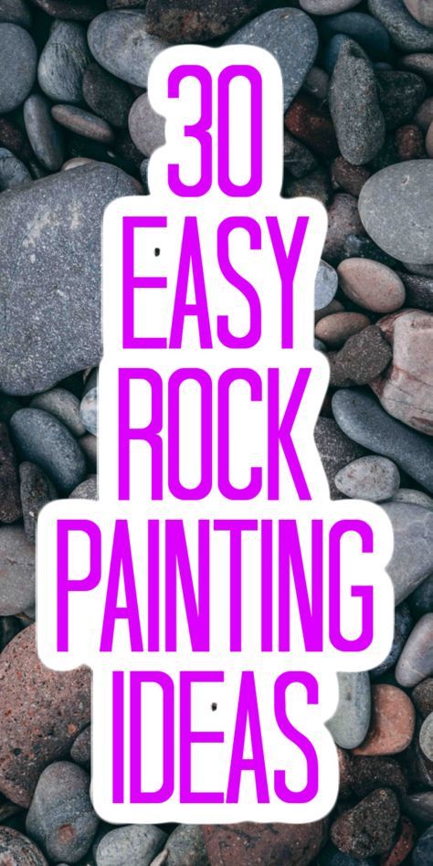 Ideas For Painting Rocks, Easy Rock Painting Ideas, Easy Rock Painting, Rock Painting Supplies, Ideas For Painting, Inspirational Rocks, Rock Painting Tutorial, Diy Rock Art, Painted Rock Animals