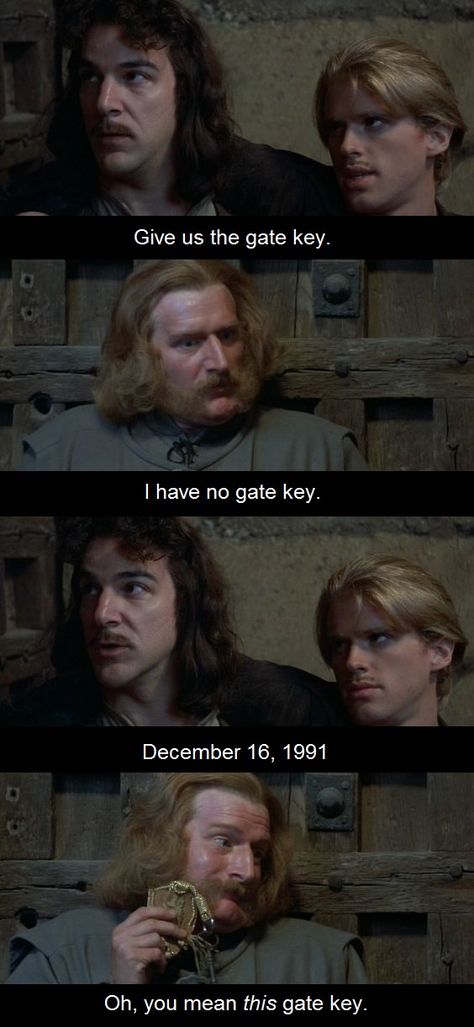 mission report December 16,1991 princess bride crossover with civil war  I know, big stretch on this one, but still makes me laugh Princess And The Bride, Princess Bride Edits, Prince Bride, The Princess Bride Quotes, Inigo Montoya, Mandy Patinkin, Cary Elwes, Ella Enchanted, Quotes Movie