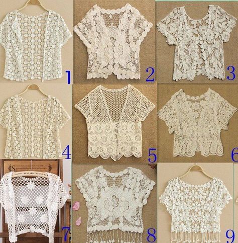 This is a basic pattern, and you can customize it by adding pockets, varying stitch patterns, or adjusting the length and width. Always check your gauge and adjust the pattern accordingly. Jacket Coat Fashion, Eva Dress, Womens Trendy Dresses, Crochet Bolero, Ladies Blouse Designs, Half Shirts, Fashion Top Outfits, Bridal Dress Fashion, Fancy Blouse