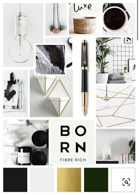 Design Mood Board Inspiration, Design Mood Board, Mood Board Template, House Logo Design, Gold Color Palettes, Beautiful Branding, Unique Products Design, Board Inspiration, Branding Mood Board