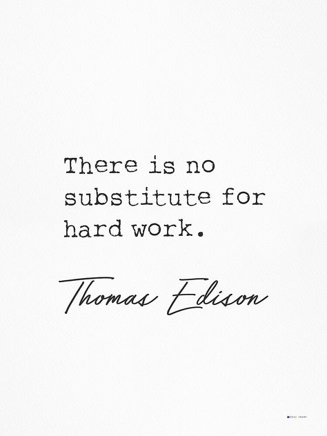 "Thomas Edison quote 1X" Photographic Print by Pagarelov | Redbubble Thinker Quotes, Legendary Quotes, Renovation Quotes, Thomas Edison Quotes, Edison Quotes, Stay Quiet, Seeing Quotes, Iphone Quotes, Med School Motivation